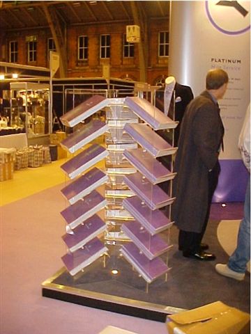 Stand Alone Shirt Display Stand